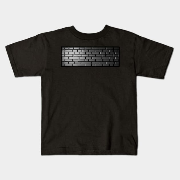 Quiet. Steady. Brick. Kids T-Shirt by JustTheTippecanoe